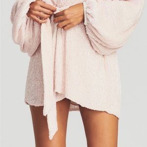 Retrofete Gabrielle Robe Dress in Bronze